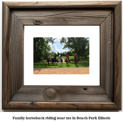 family horseback riding near me in Beach Park, Illinois